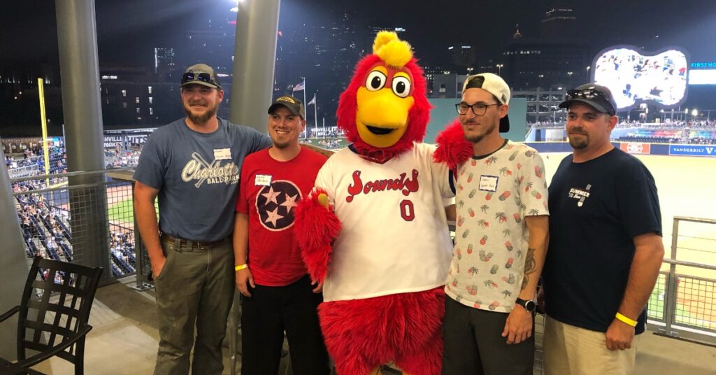 Play Ball! Rheem Dealers Enjoy an Evening at First Horizon Park Ed's Supply Co.