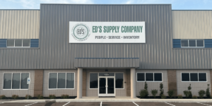 A Sign In Front Of A Building